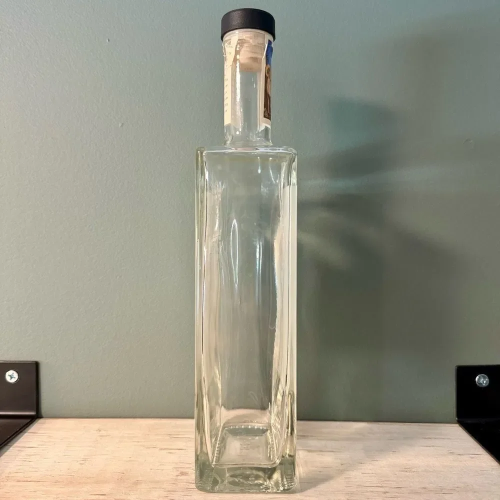 Big Horn Bourbon Whiskey Empty Liquor Alcohol Bottle | Crafts Upcycle Art